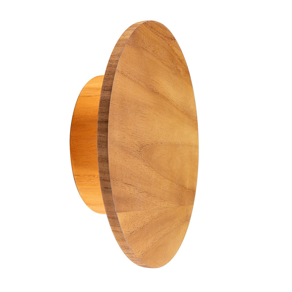 QUINTIESSE LIGHTING Clean LED Wall Light - Teak Veneer
