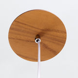 QUINTIESSE LIGHTING Diamond Pendant Light - Teak Veneer