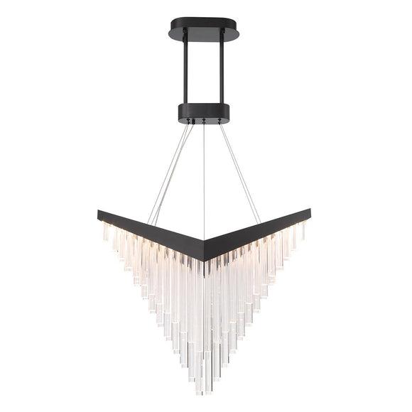 QUINTIESSE LIGHTING Vivien Chandelier - Matte Black