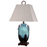 ELSTEAD LIGHTING Amphora 1 Light Table Lamp - Turquoise Glaze