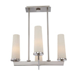 ELSTEAD Lighting Chelsea Loft 4 Light Chandelier - Brushed Nickel