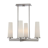 ELSTEAD Lighting Chelsea Loft 4 Light Chandelier - Brushed Nickel