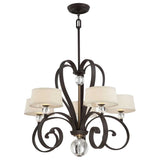 ELSTEAD Lighting Madison Manor 5 Light Chandelier - Western Bronze