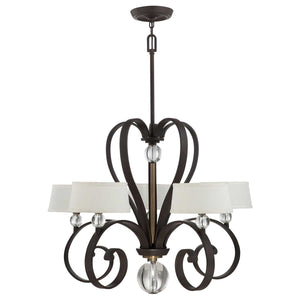 ELSTEAD Lighting Madison Manor 5 Light Chandelier - Western Bronze