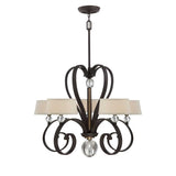 ELSTEAD Lighting Madison Manor 5 Light Chandelier - Western Bronze