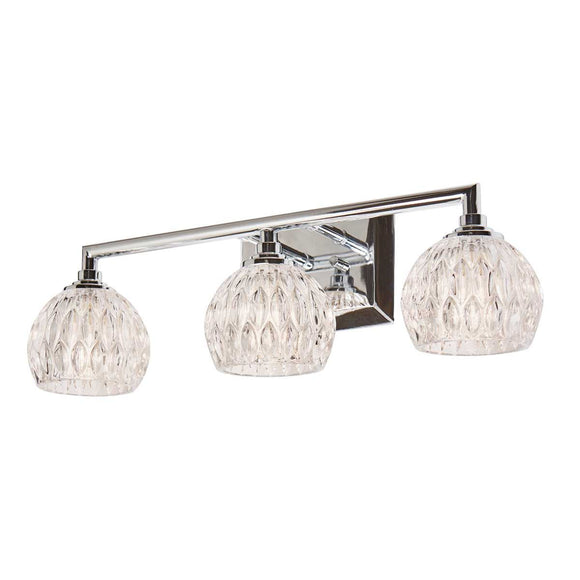 ELSTEAD Lighting Serena 3 Light Above Mirror Light - Polished Chrome