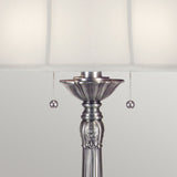 ELSTEAD Lighting Presidential 2 Light Table Lamp - Pewter