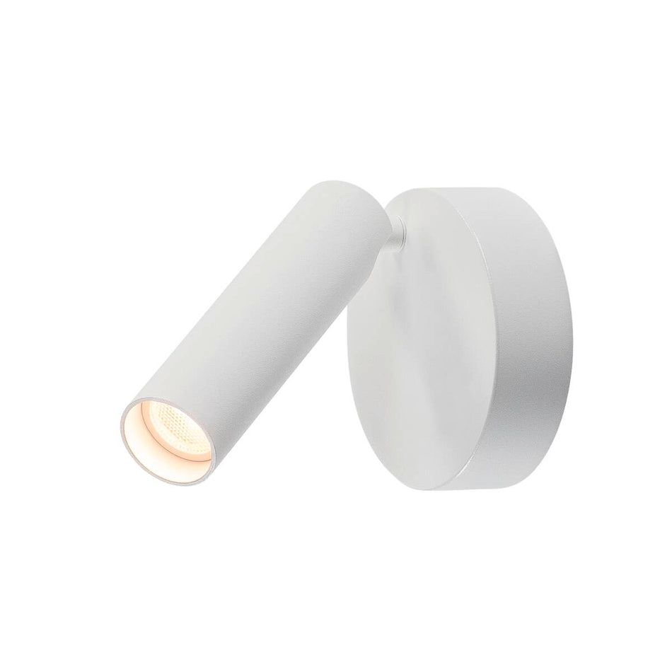 KARPO wall and ceiling light, single-headed, LED, 3000 K, round, white, 7.5 W,