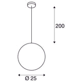 SLV ROTOBALL 25 pendant