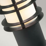 ELSTEAD Lighting Stockholm 1 Light Small Bollard - Black