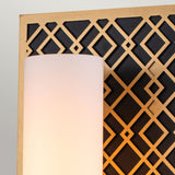 ELSTEAD Lighting Ziggy 1lt Wall light - Lacquered Gold