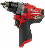 Milwaukee M12 Fuel Sub Compact Hammer Drill Driver c/w 2 Batteries M12FPD-602X