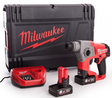 Milwaukee M12CH-602X 12v Compact Hammer Drill | Avanti Electrical