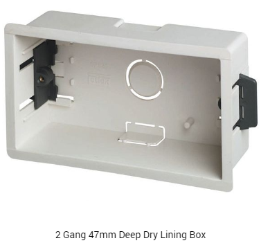 2g 47mm Dry Lining Box