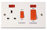 Click Polar Cooker Switches & Connection Plates