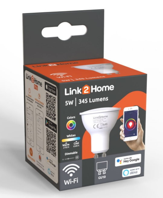 Link2Home GU10 WIFI LED Lamp