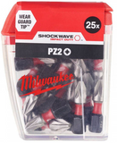 Milwaukee Shockwave PZ2 Bit Set 25PC