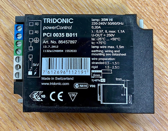 Tridonic PCI 0035 B011